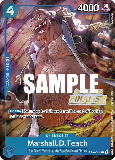 Marshall.D.Teach (Online Regional 2023) [Finalist] [One Piece Promotion Cards]