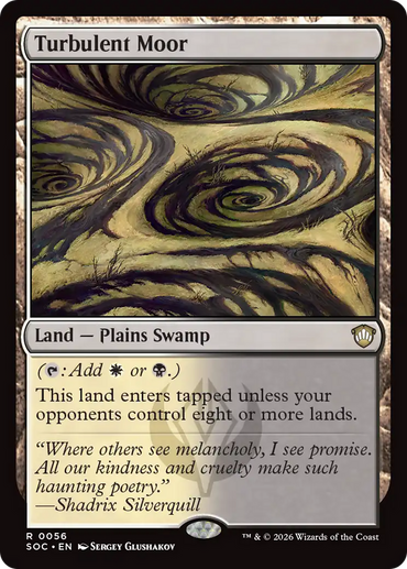 Turbulent Moor [Secrets of Strixhaven Commander]