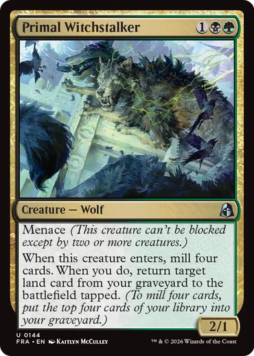 Primal Witchstalker [Reality Fracture]