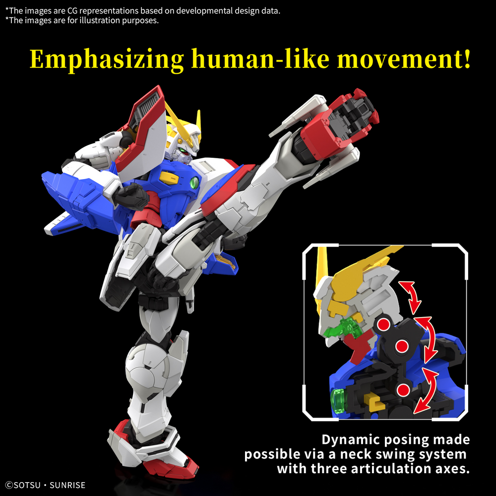 RG 1/144 #42 GF13-017NJ SHINING GUNDAM