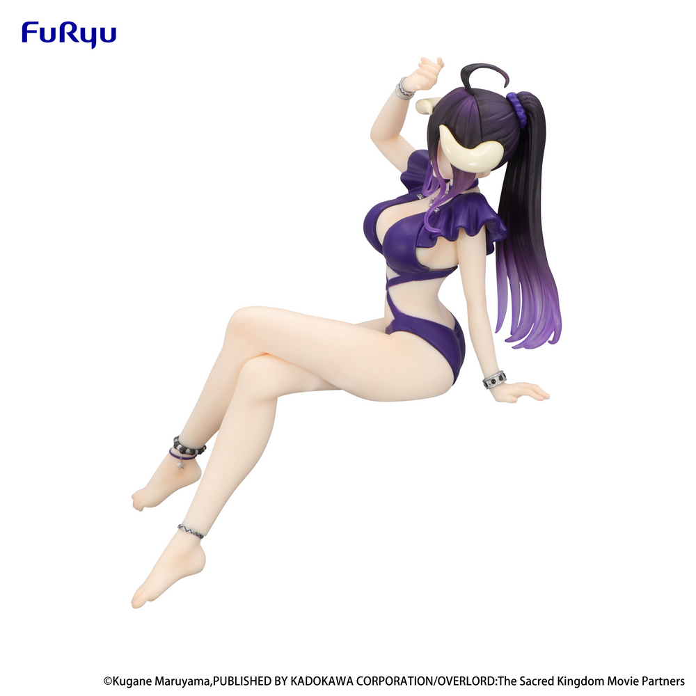 OVERLORD NOODLE STOPPER FIGURE -ALBEDO SWIMSUIT DARK PURPLE COLOR VER.-