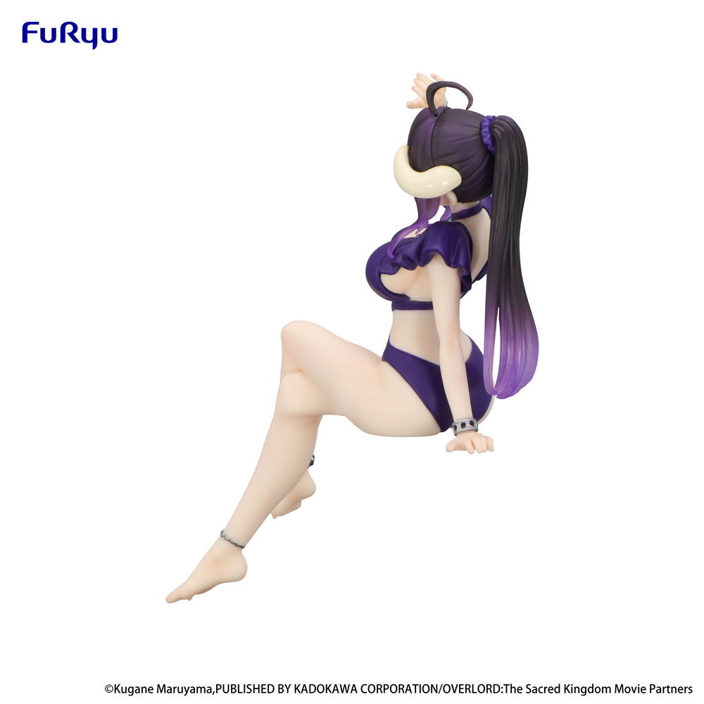 OVERLORD NOODLE STOPPER FIGURE -ALBEDO SWIMSUIT DARK PURPLE COLOR VER.-