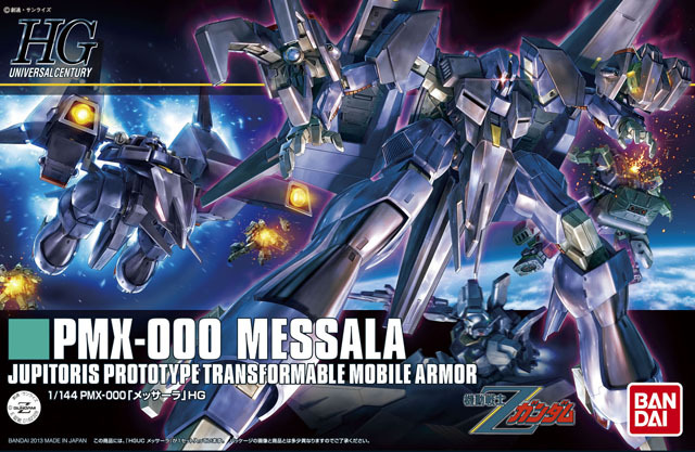 HGUC #157 1/144 PMX-000 Messala "Mobile Suit Zeta Gundam"