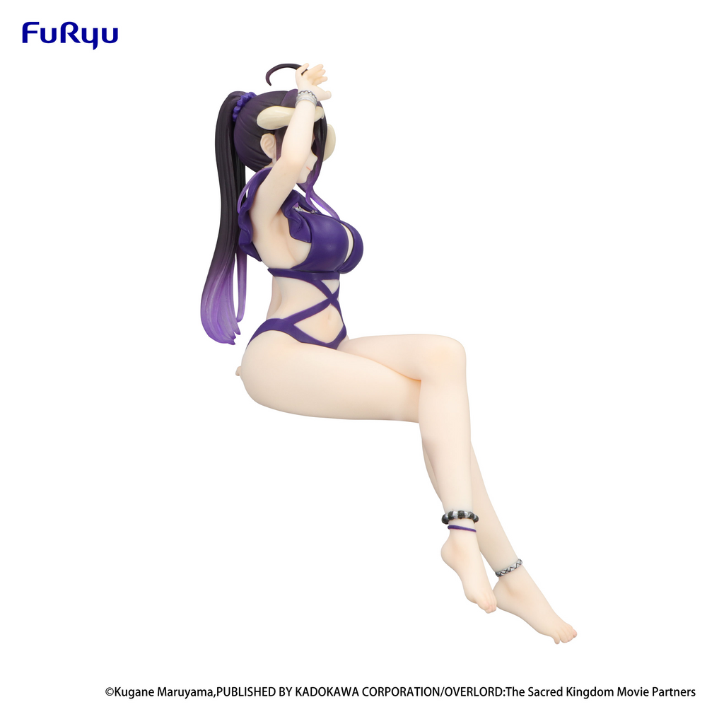 OVERLORD NOODLE STOPPER FIGURE -ALBEDO SWIMSUIT DARK PURPLE COLOR VER.-