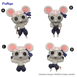 Demon Slayer: Kimetsu no Yaiba Chokotto Hikkake Figure Petit -MUKI MUKI MOUSE- set