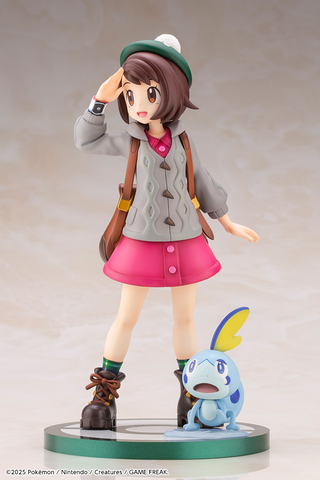 POKÉMON GLORIA WITH SOBBLE ARTFX J STATUE