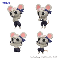 Demon Slayer: Kimetsu no Yaiba Chokotto Hikkake Figure Petit -MUKI MUKI MOUSE- set