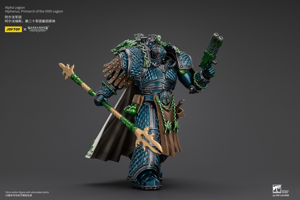 JOYTOY ALPHA LEGION ALPHARIUS, PRIMARCH OF THE XXTH LEGION