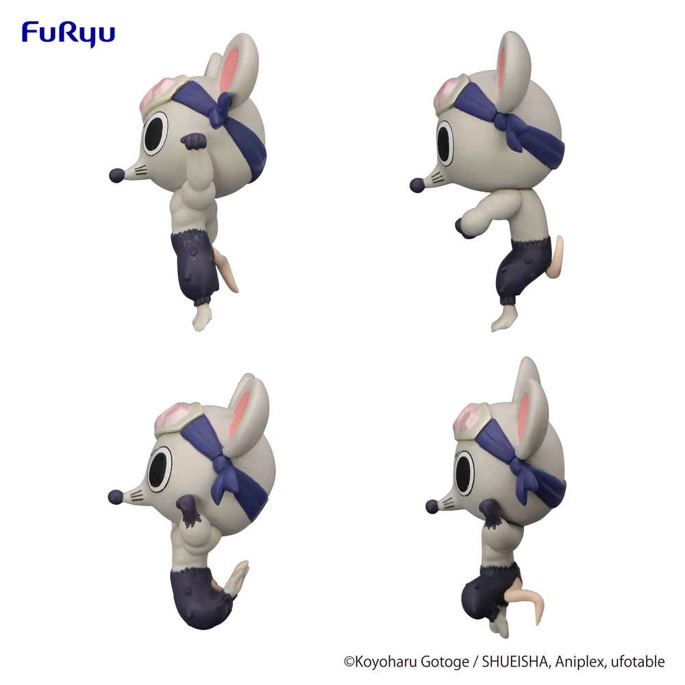 Demon Slayer: Kimetsu no Yaiba Chokotto Hikkake Figure Petit -MUKI MUKI MOUSE- set