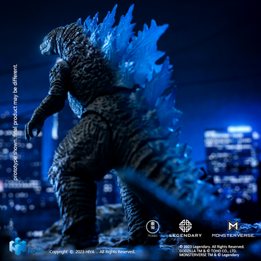 Exquisite Basic Series 7 Inch Godzilla vs. Kong Heat Ray Godzilla Translucent Ver.