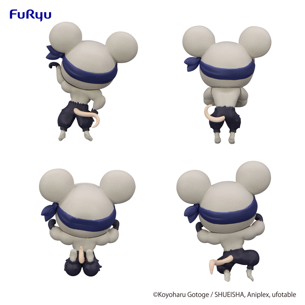 Demon Slayer: Kimetsu no Yaiba Chokotto Hikkake Figure Petit -MUKI MUKI MOUSE- set