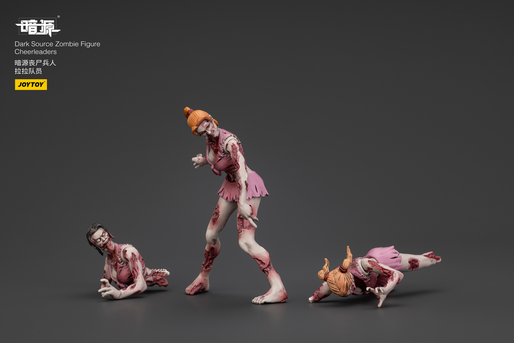 JOYTOY DARK SOURCE ZOMBIE FIGURE CHEERLEADERS