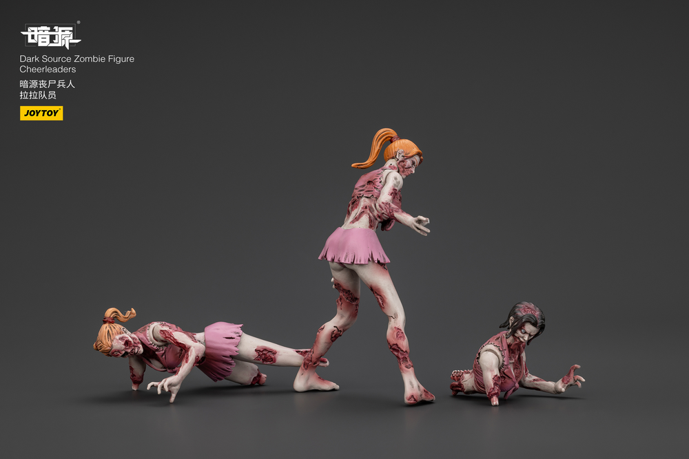 JOYTOY DARK SOURCE ZOMBIE FIGURE CHEERLEADERS