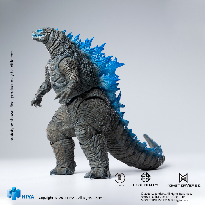 Exquisite Basic Series 7 Inch Godzilla vs. Kong Heat Ray Godzilla Translucent Ver.