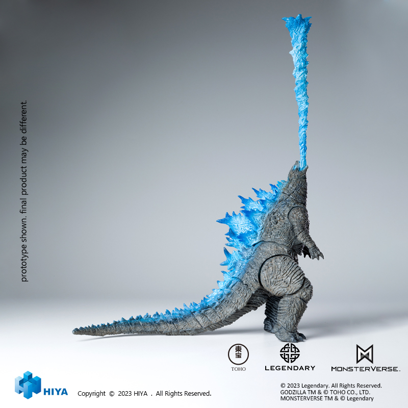 Exquisite Basic Series 7 Inch Godzilla vs. Kong Heat Ray Godzilla Translucent Ver.