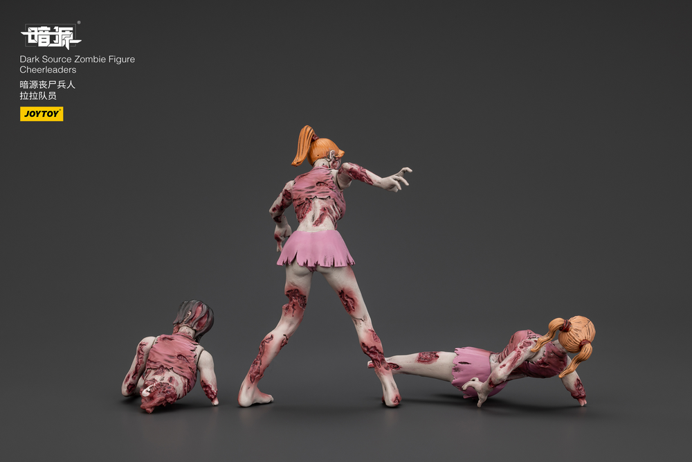 JOYTOY DARK SOURCE ZOMBIE FIGURE CHEERLEADERS
