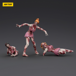 JOYTOY DARK SOURCE ZOMBIE FIGURE CHEERLEADERS