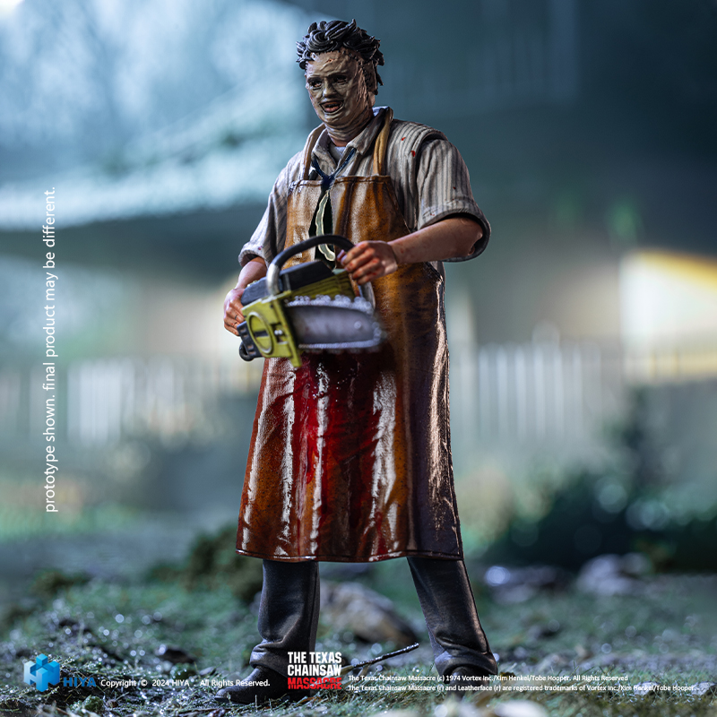 EXQUISITE MINI 1/18 TEXAS CHAINSAW MASSACRE LEATHERFACE - KILLING MASK