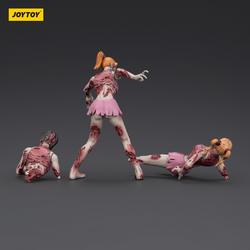 JOYTOY DARK SOURCE ZOMBIE FIGURE CHEERLEADERS