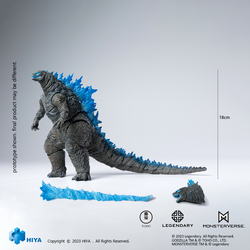 Exquisite Basic Series 7 Inch Godzilla vs. Kong Heat Ray Godzilla Translucent Ver.