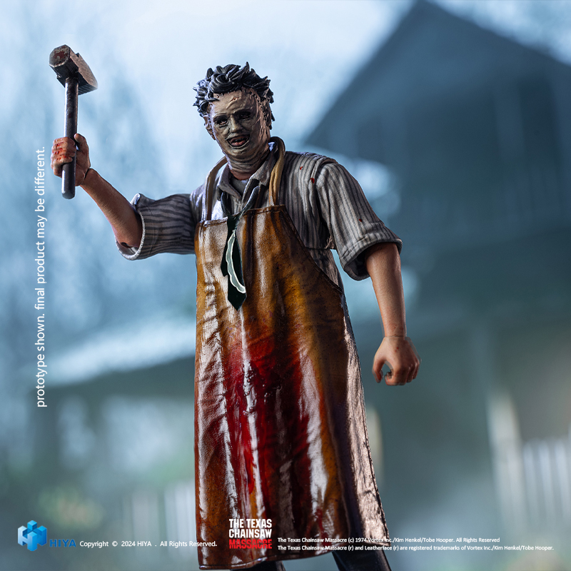 EXQUISITE MINI 1/18 TEXAS CHAINSAW MASSACRE LEATHERFACE - KILLING MASK