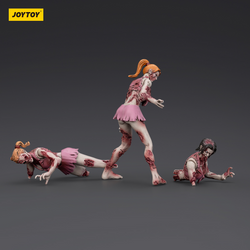JOYTOY DARK SOURCE ZOMBIE FIGURE CHEERLEADERS