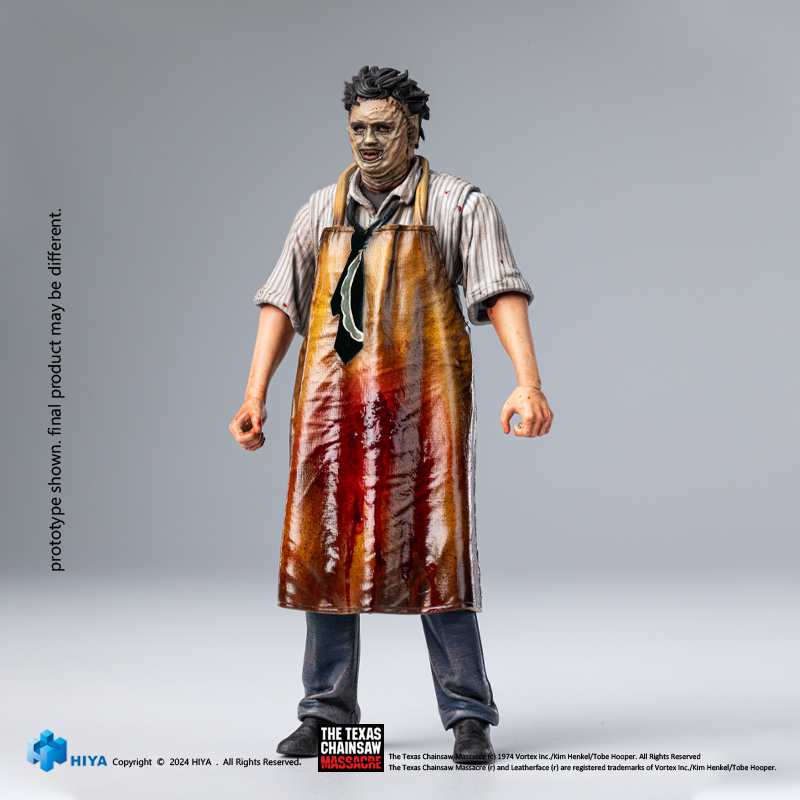 EXQUISITE MINI 1/18 TEXAS CHAINSAW MASSACRE LEATHERFACE - KILLING MASK