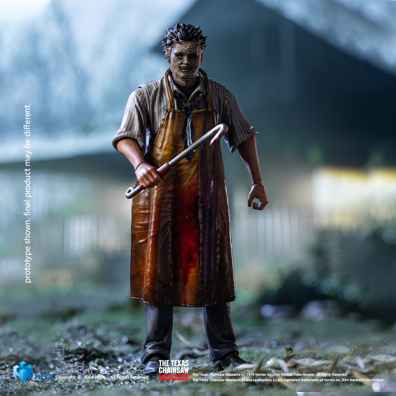 EXQUISITE MINI 1/18 TEXAS CHAINSAW MASSACRE LEATHERFACE - KILLING MASK