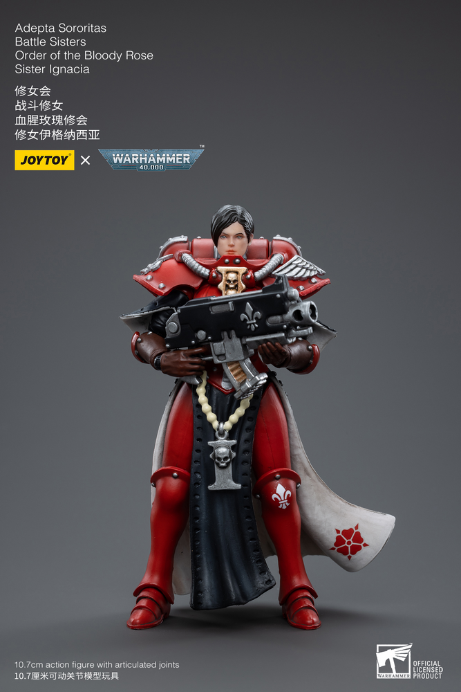 Joy Toy ADEPTA SORORITAS BATTLE SISTERS ORDER OF THE BLOODY ROSE SISTER IGNACIA