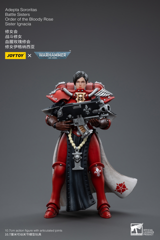 Joy Toy ADEPTA SORORITAS BATTLE SISTERS ORDER OF THE BLOODY ROSE SISTER IGNACIA