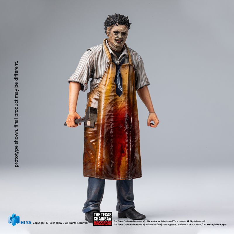 EXQUISITE MINI 1/18 TEXAS CHAINSAW MASSACRE LEATHERFACE - KILLING MASK