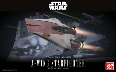 BANDAI 1/72 A-Wing Starfighter