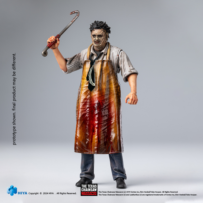 EXQUISITE MINI 1/18 TEXAS CHAINSAW MASSACRE LEATHERFACE - KILLING MASK