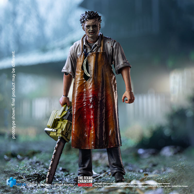 EXQUISITE MINI 1/18 TEXAS CHAINSAW MASSACRE LEATHERFACE - KILLING MASK