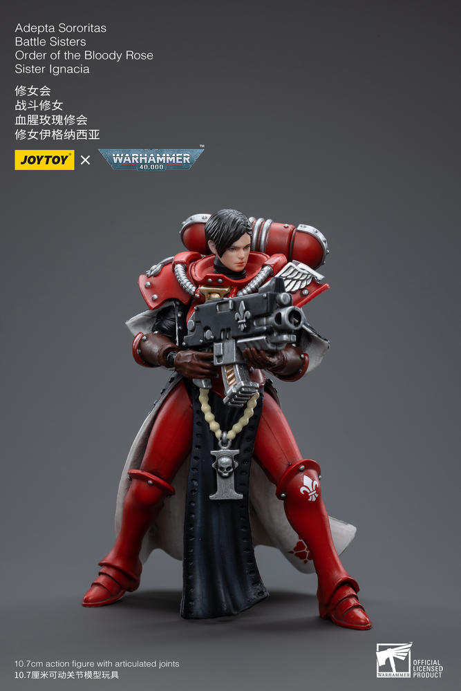 Joy Toy ADEPTA SORORITAS BATTLE SISTERS ORDER OF THE BLOODY ROSE SISTER IGNACIA