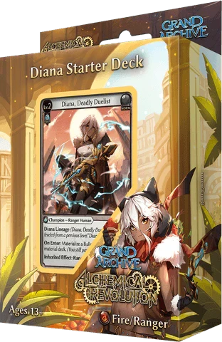 GRAND ARCHIVE TCG ALCHEMICAL REVOLUTION STARTER