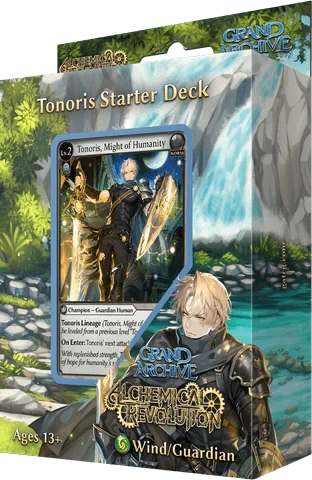 GRAND ARCHIVE TCG ALCHEMICAL REVOLUTION STARTER