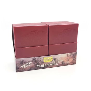 DRAGON SHIELD CUBE SHELL BLOOD RED