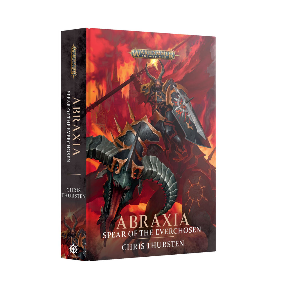 WARHAMMER: AGE OF SIGMAR ABRAXIA SPEAR OF THE EVERCHOSEN HARDBACK