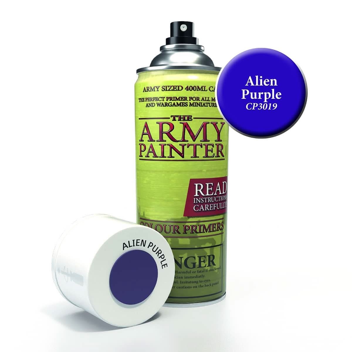 THE ARMY PAINTER COLOUR PRIMER: ALIEN PURPLE SPRAY