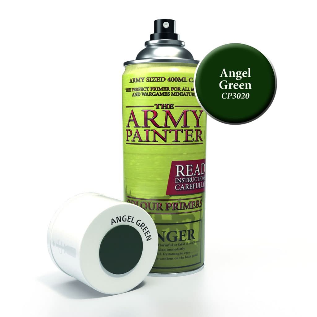 THE ARMY PAINTER COLOUR PRIMER: ANGEL GREEN SPRAY