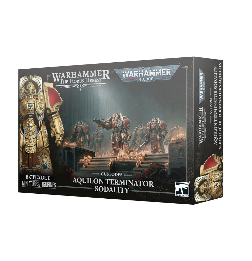 WARHAMMER 40,000/WARHAMMER: THE HORUS HERESY CUSTODES AQUILON TERMINATOR SODALITY