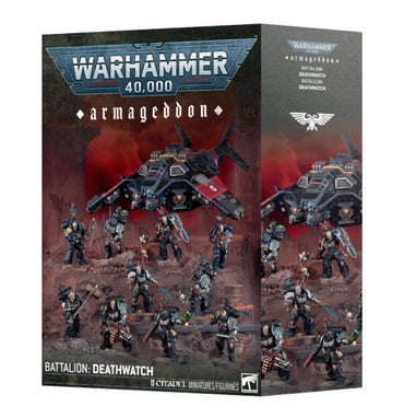 WARHAMMER 40,000 ARMAGEDDON BATTALION DEATHWATCH