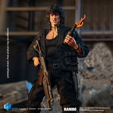 Exquisite Super Series 1/12 Scale FIRST BLOOD Part III Rambo