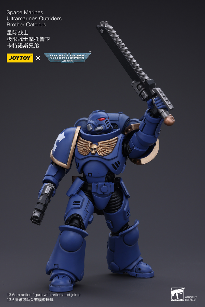 JOYTOY SPACE MARINES ULTRAMARINES OUTRIDERS BROTHER CATONUS