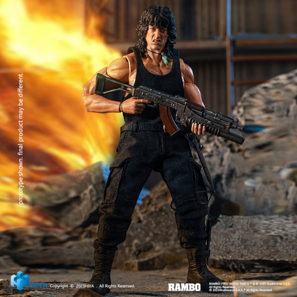 Exquisite Super Series 1/12 Scale FIRST BLOOD Part III Rambo