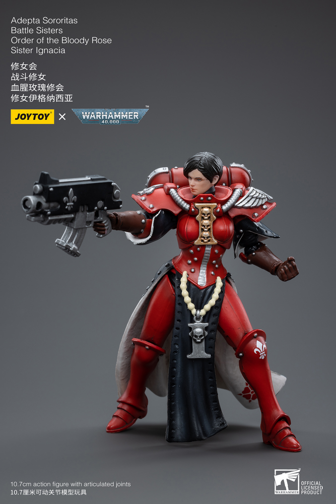 Joy Toy ADEPTA SORORITAS BATTLE SISTERS ORDER OF THE BLOODY ROSE SISTER IGNACIA