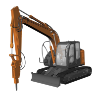 HASEGAWA 1/35 HITACHI EXCAVATOR ZAXIS 135US HYDRAULIC BREAKER