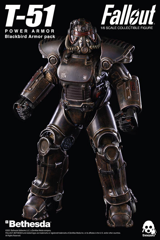 Fallout - 1/6 T-51 Blackbird Armor Pack