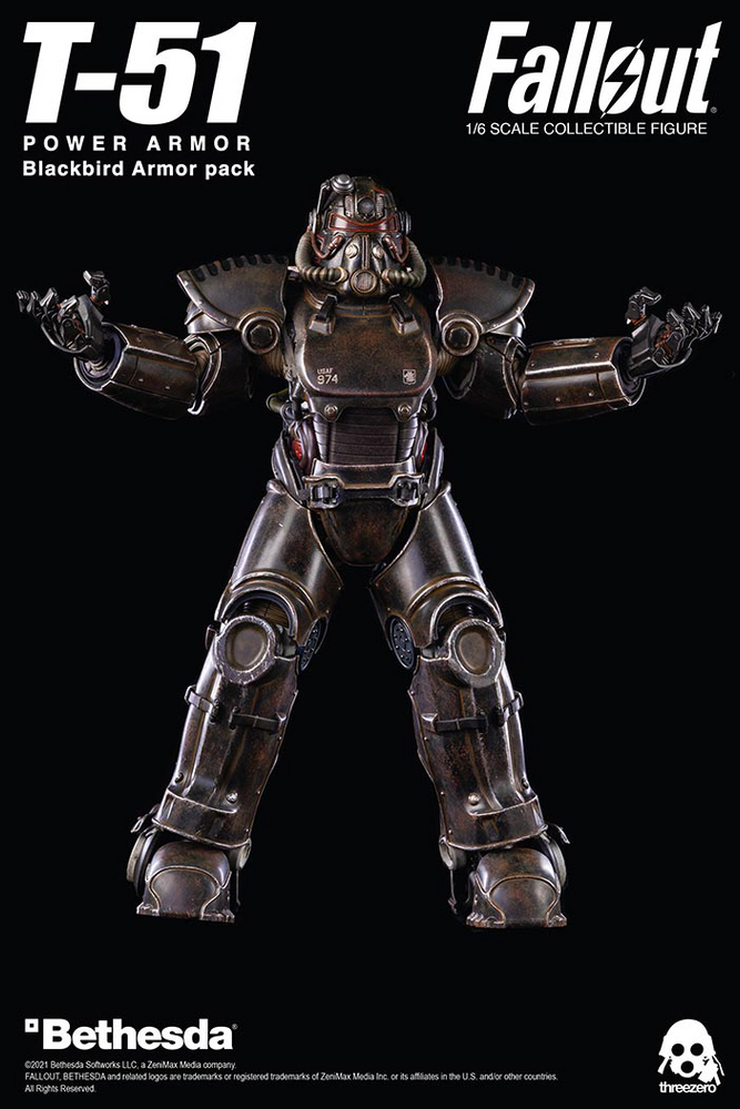 Fallout - 1/6 T-51 Blackbird Armor Pack